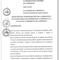 GOLPE DE ESTADO EN PERÚ: DETIENEN AL PRESIDENTE PEDRO CASTILLO; ÚLTIMAS NOTICIAS, FOTOS Y VIDEOS DEL NUEVO GOBIERNO