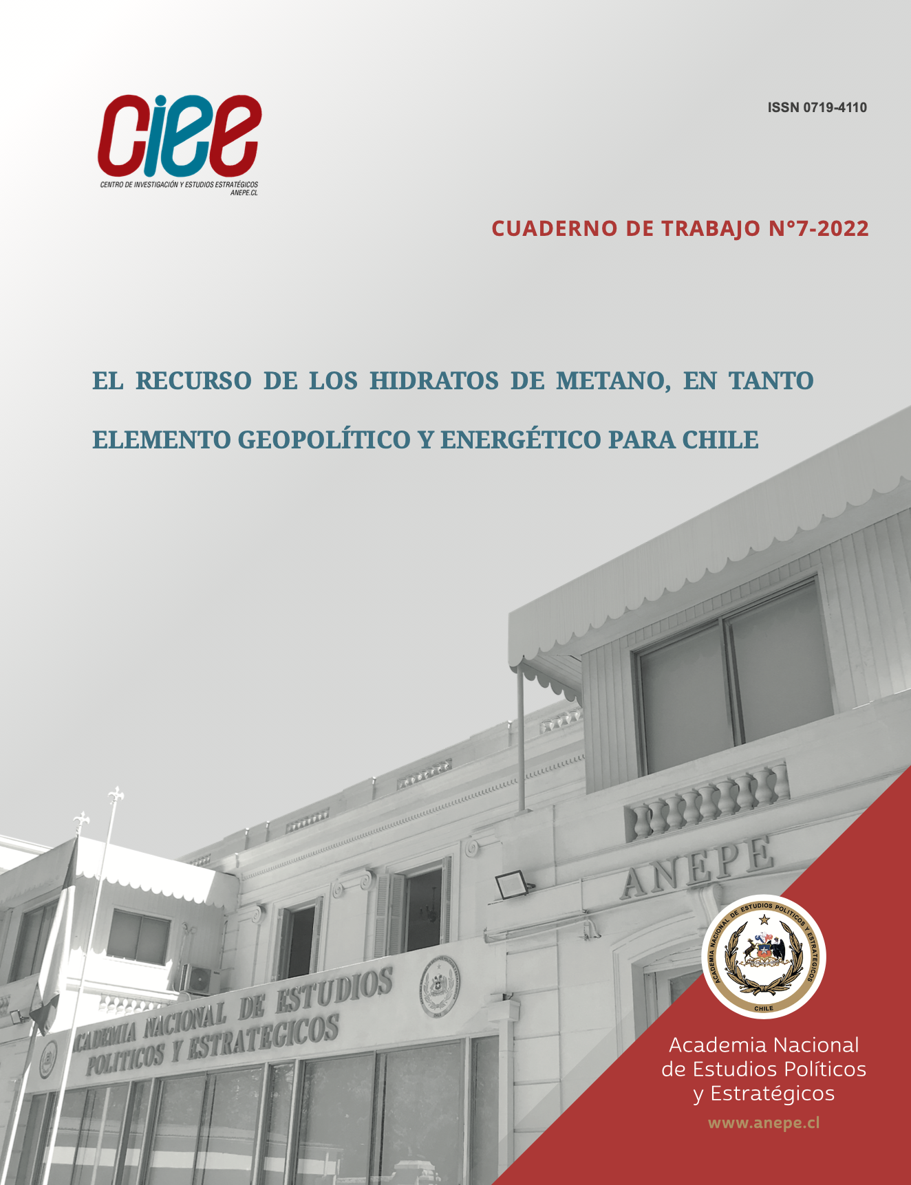 EL RECURSO DE LOS HIDRATOS DE METANO, EN TANTO ELEMENTO GEOPOLÍTICO Y ENERGÉTICO PARA CHILE