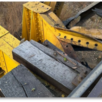 CON DAÑOS EN SU ESTRUCTURA RESULTA PUENTE FERROVIARIO ITATA: CONFIRMAN ATAQUE EXPLOSIVO