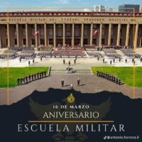 16 de marzo de 2025. 208 años de nuestra Escuela Militar- Fundación de la Escuela Militar. Mario Barrientos Ossa-  Escuela Militar. Jorge Villarroel Carmona- O’Higgins y el Alcázar de las cien águilas. Antonio Yakcich Furche. Saludo del Director de la Escuela Militar