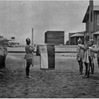 El juramento a la bandera y saludo de la Unión a quienes la jurarán . Antonio Varas Clavel