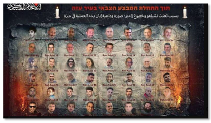 Hamas publica imagen de 48 rehenes y advierte que la ofensiva contra Franja de Gaza pone en peligro sus vidas. María José Halabi