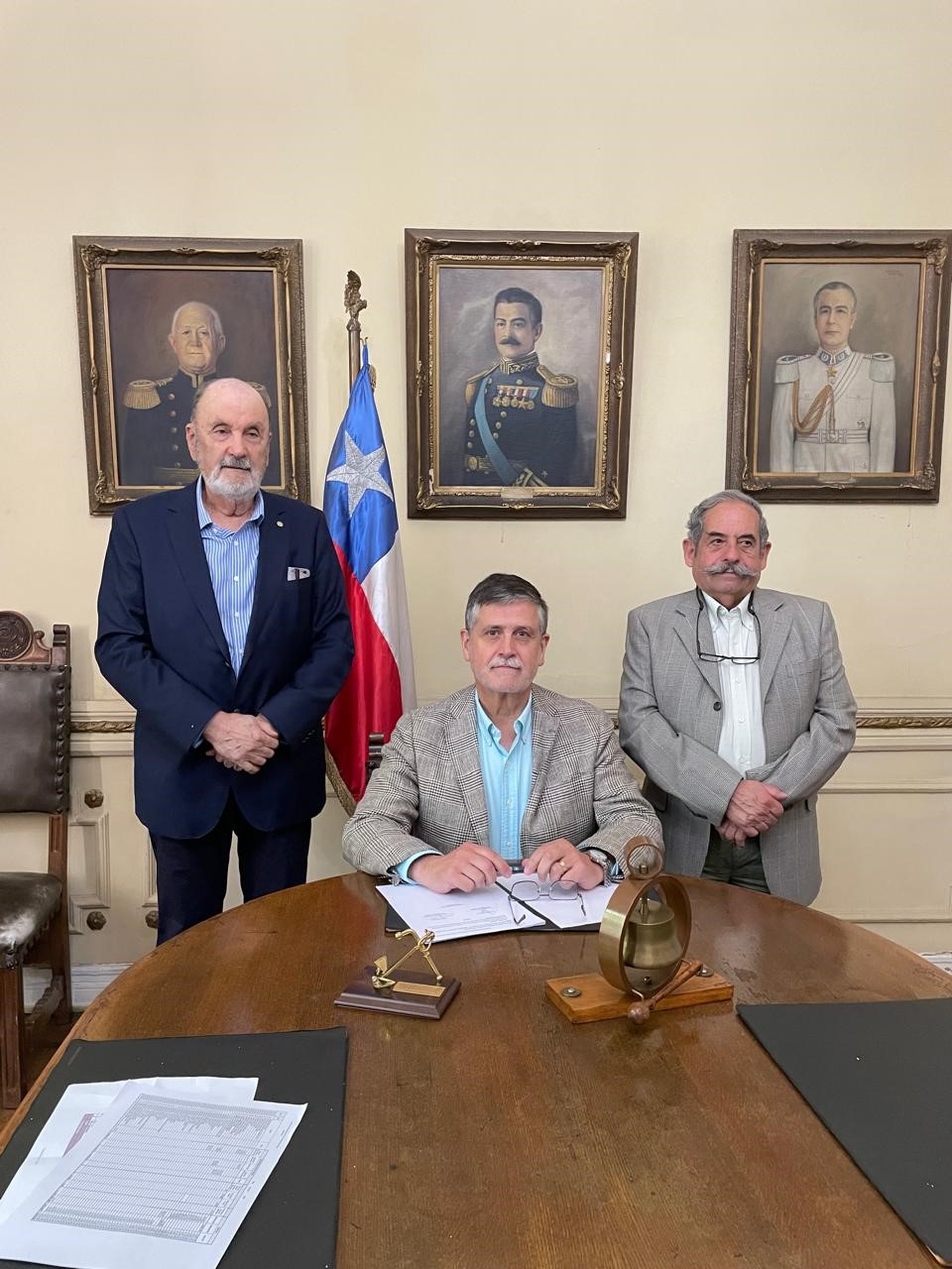 Reunión mensual y cambio de Secretario de la Unión