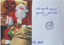 Saludo de navidad de la Unión a sus camaradas.