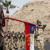 Juramento a la Bandera, un compromiso de honor. Pedro varela Sabando. Comandante en Jefe del Ejército